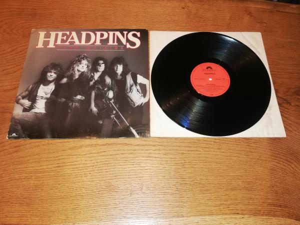 Headpins Line of Fire 1983 Polydor 821150-1 Deutsche Pressung VG/VG